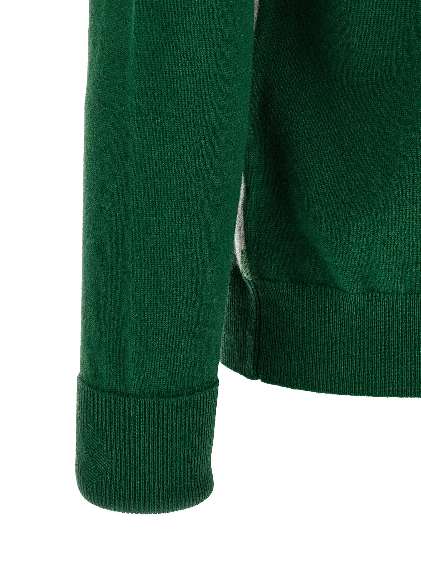 Ballantyne Bicolor Cashmere Men's Cardigan