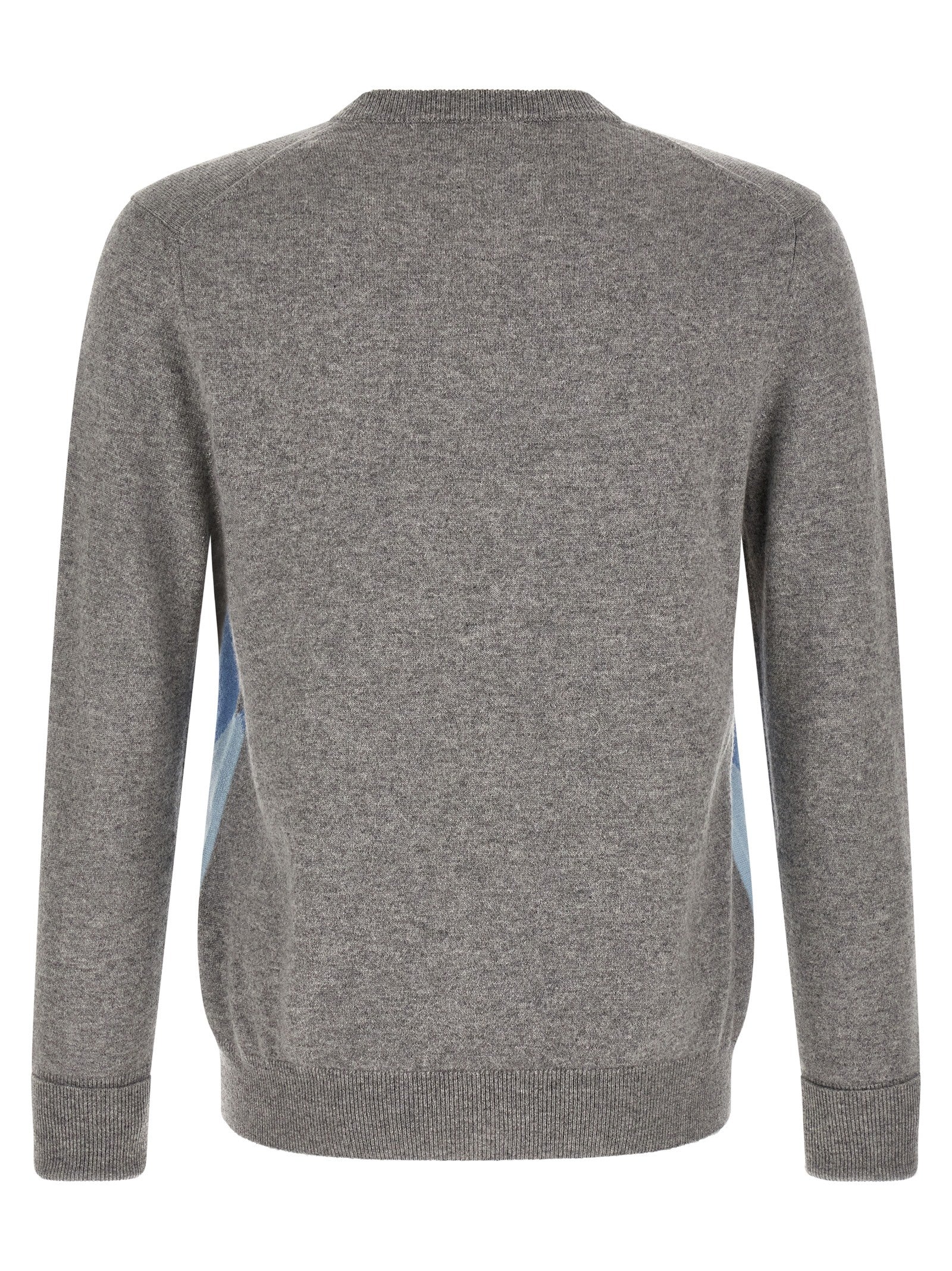 Ballantyne Gray Cashmere Men's Cardigan