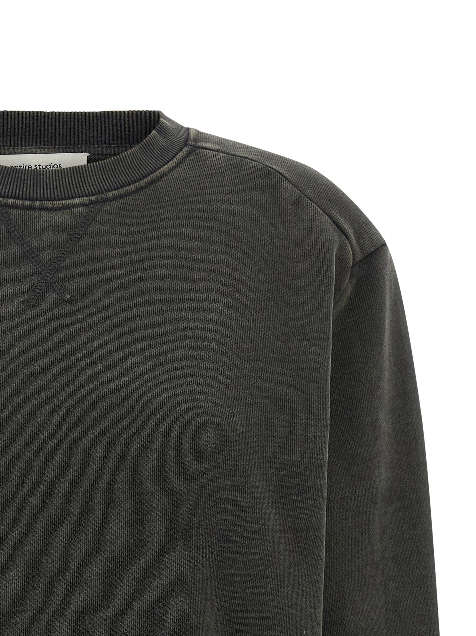 Entire Studios Black Cotton Women's Sweatshirt