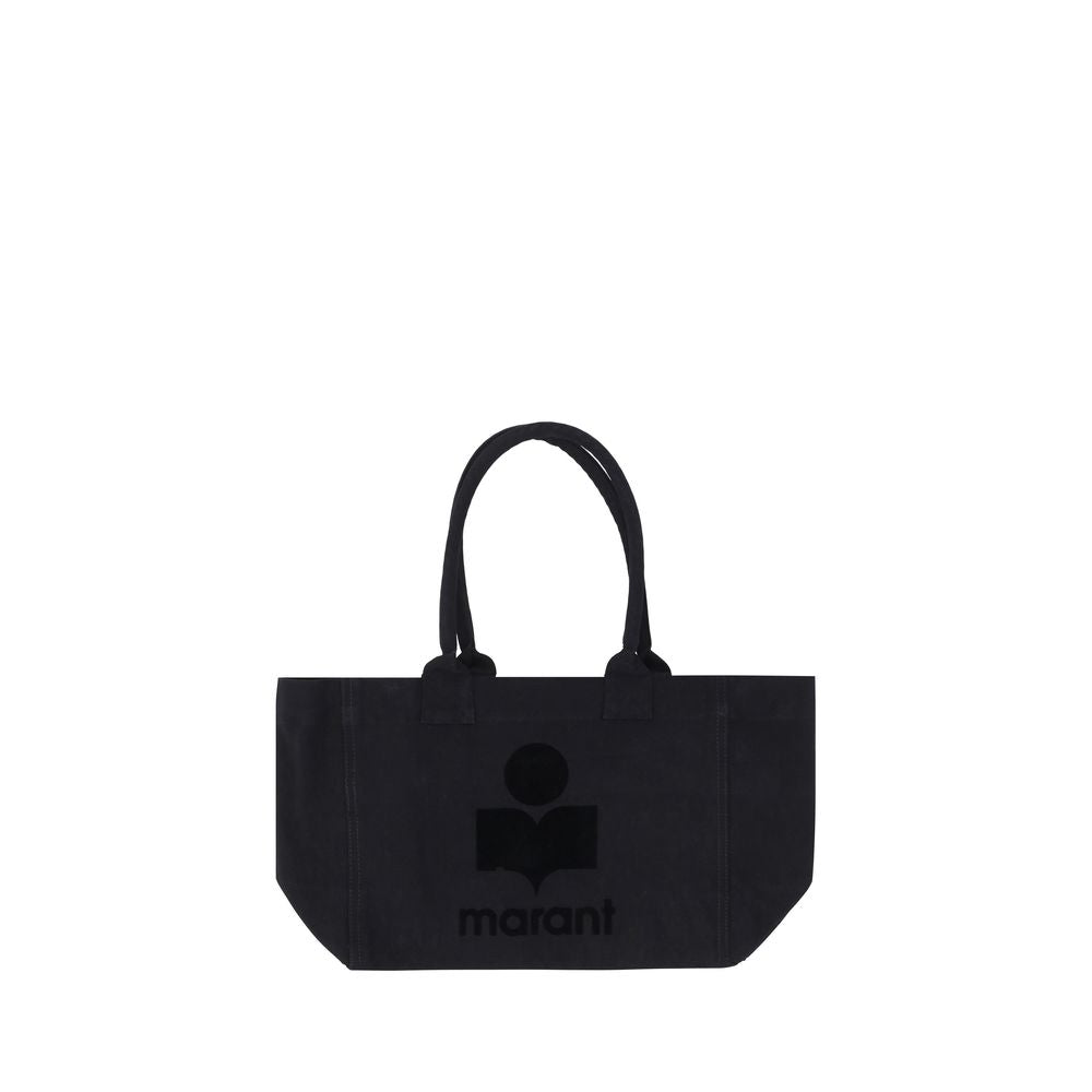 Isabel Marant Black Cotton Shoulder Women's Bag