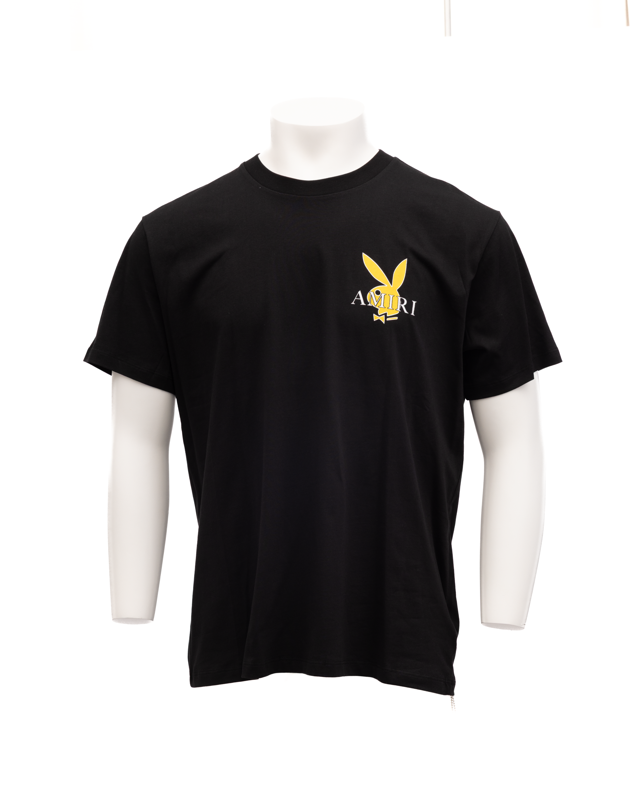 Amiri Black Cotton Men's T-Shirt