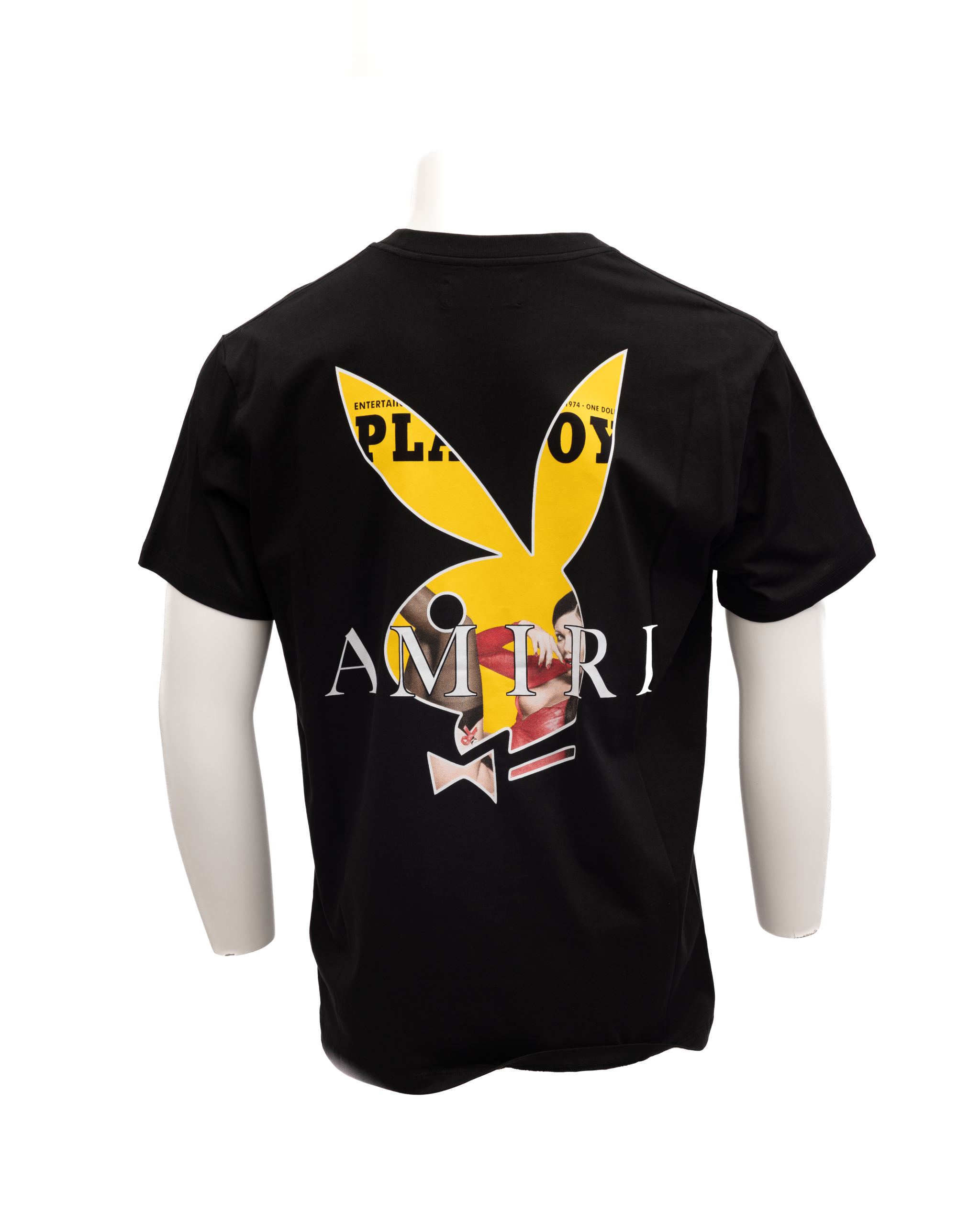 Amiri Black Cotton Men's T-Shirt