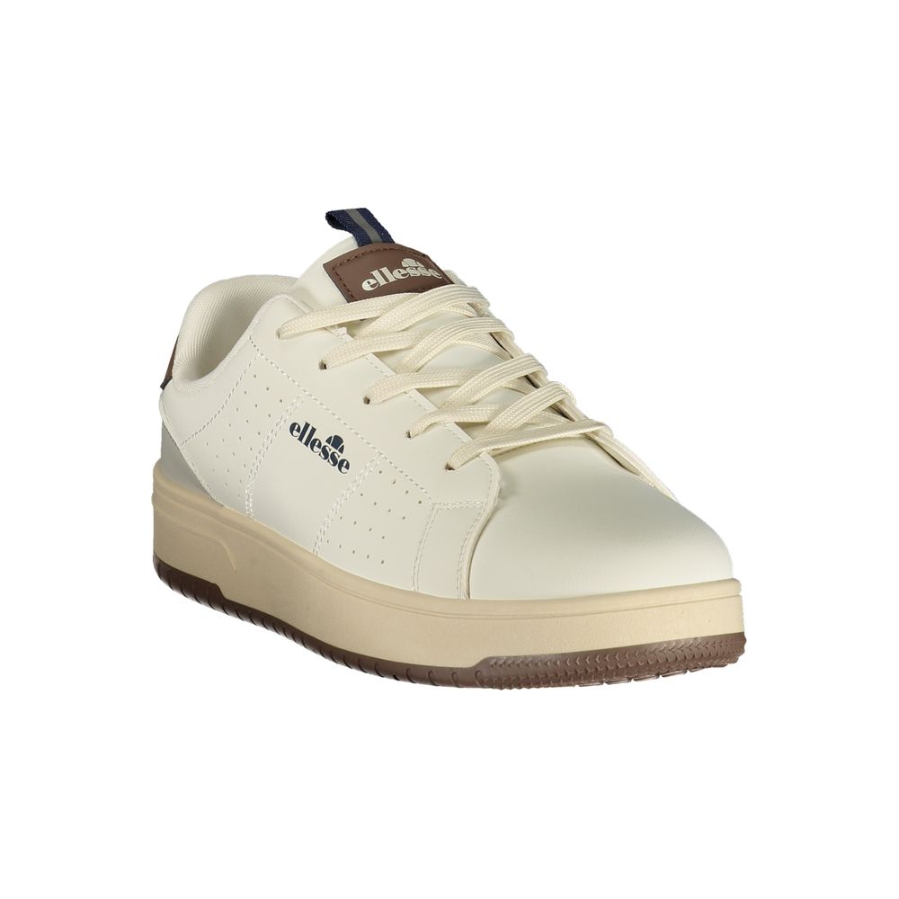 Ellesse White Polyurethane Men's Men's Sneaker