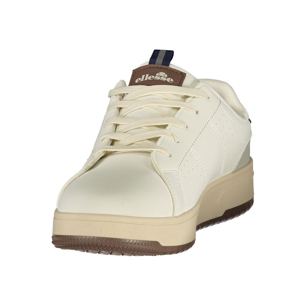 Ellesse White Polyurethane Men's Men's Sneaker
