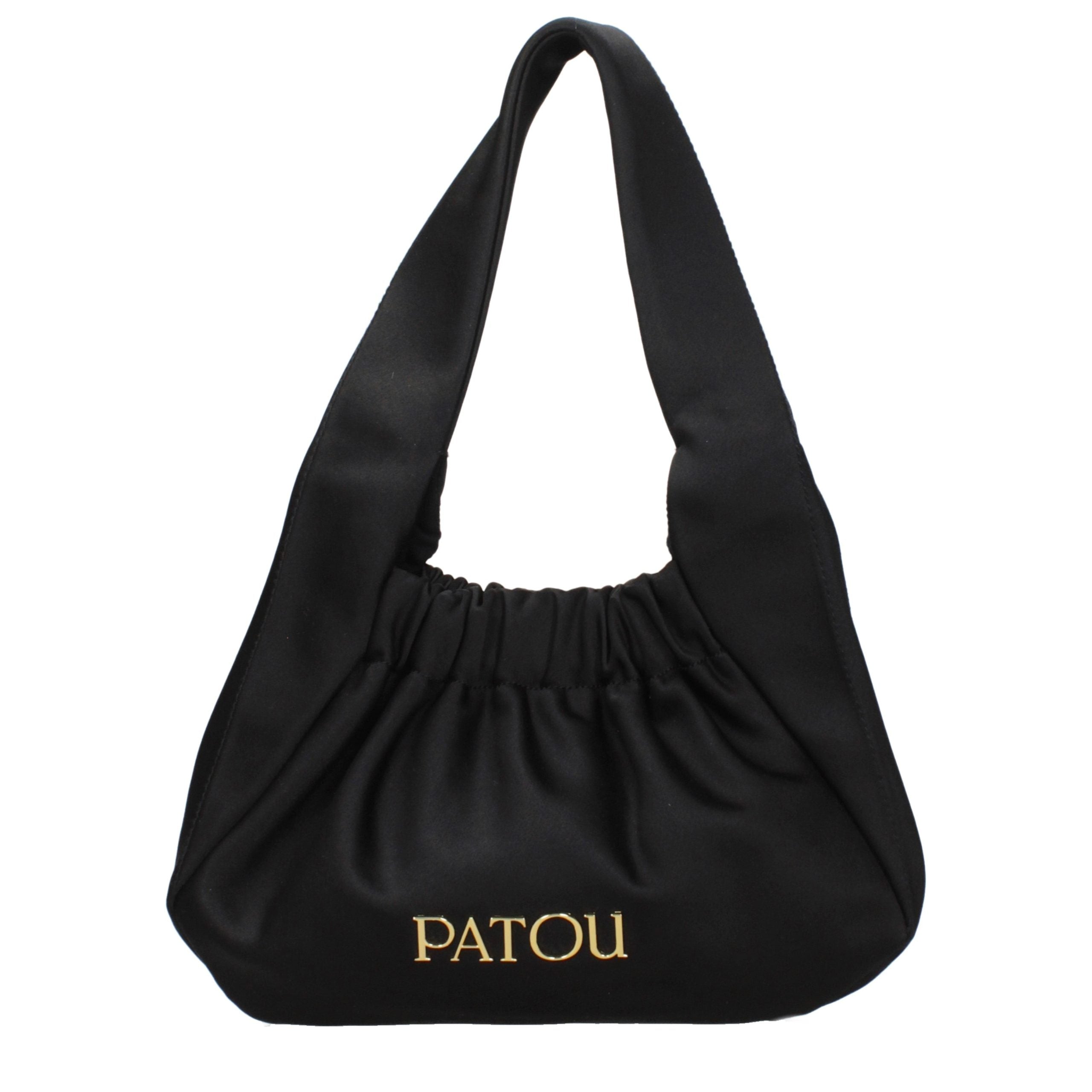 Patou Black Fabric Women's Handbag