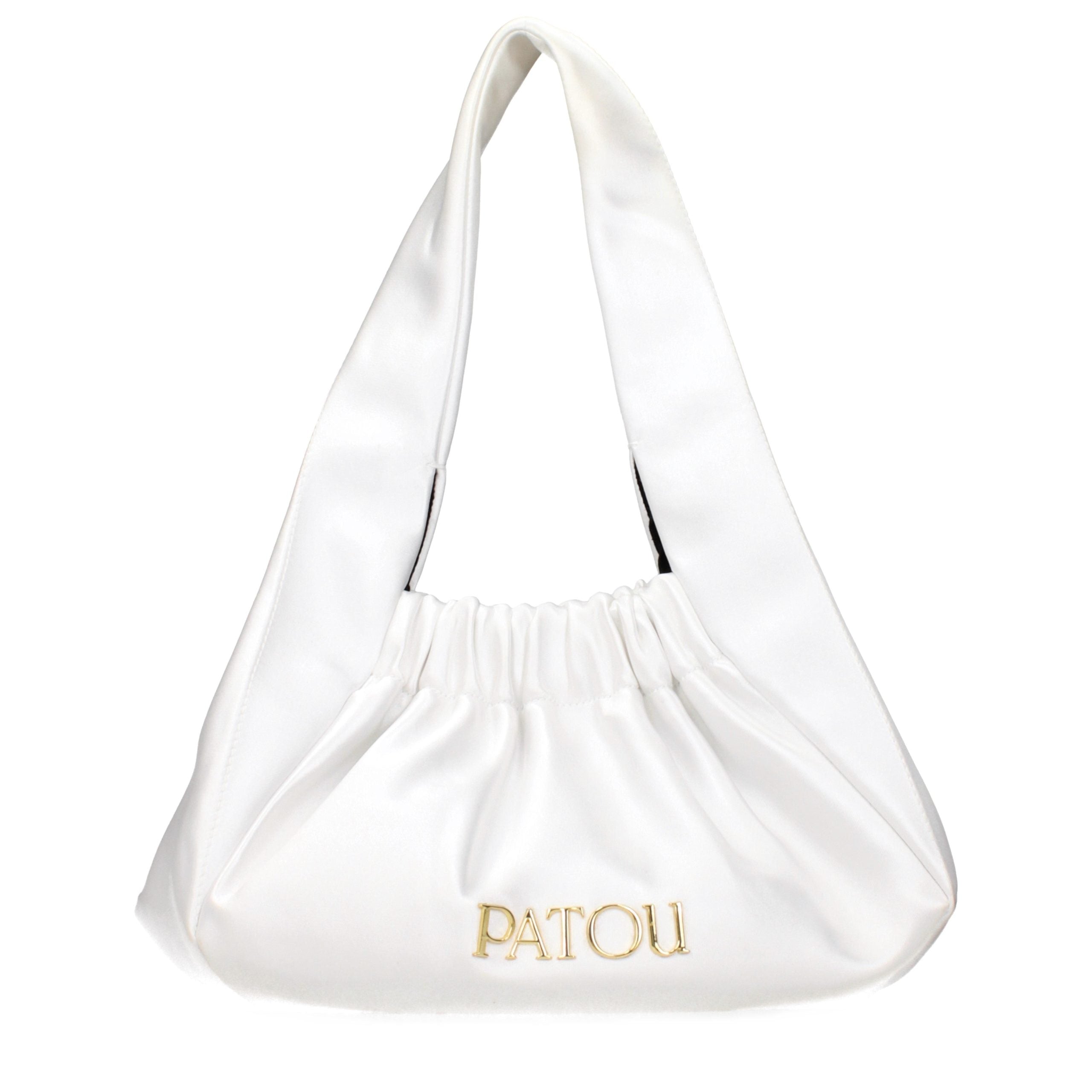Patou White Fabric Women's Handbag