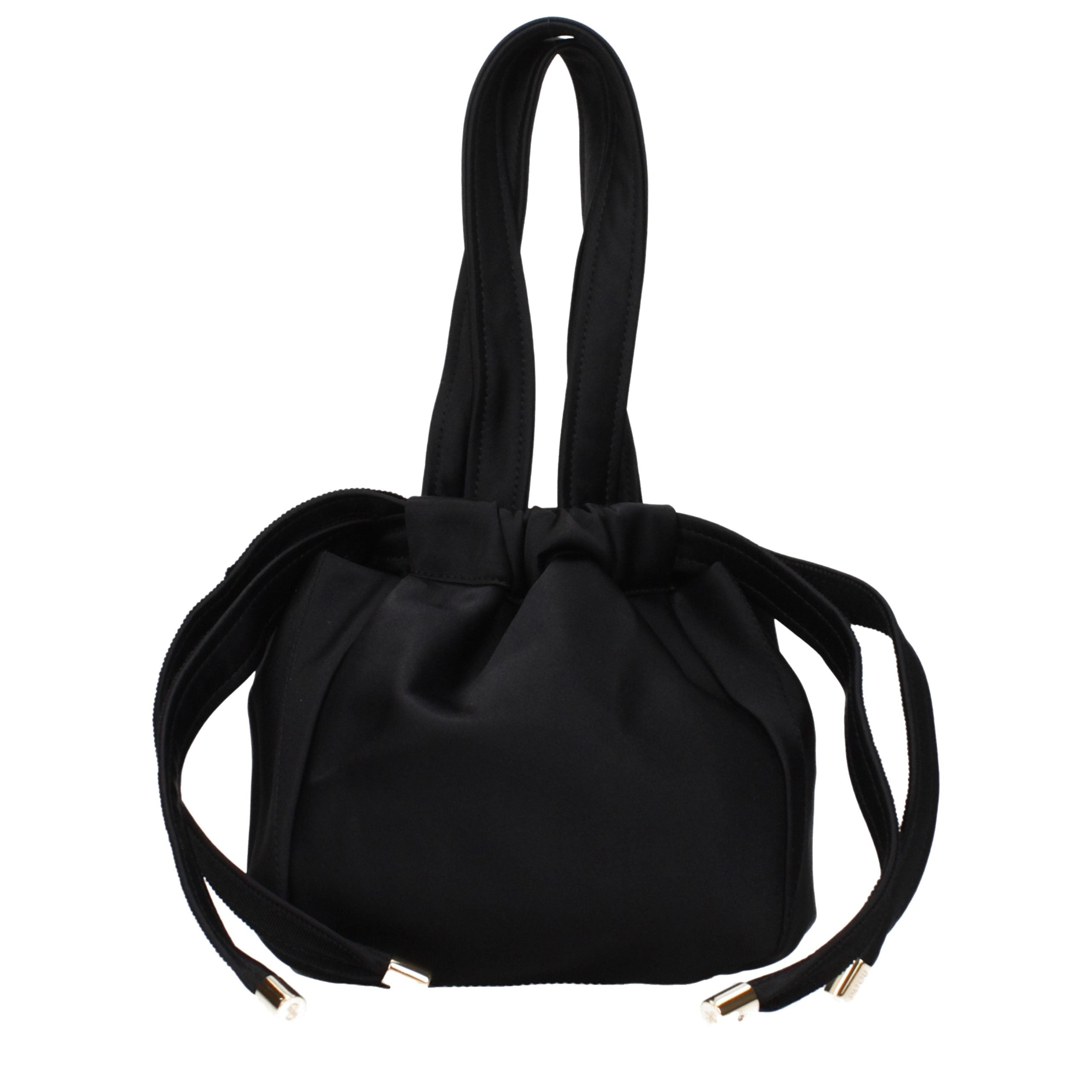 Patou Black Fabric Women's Handbag