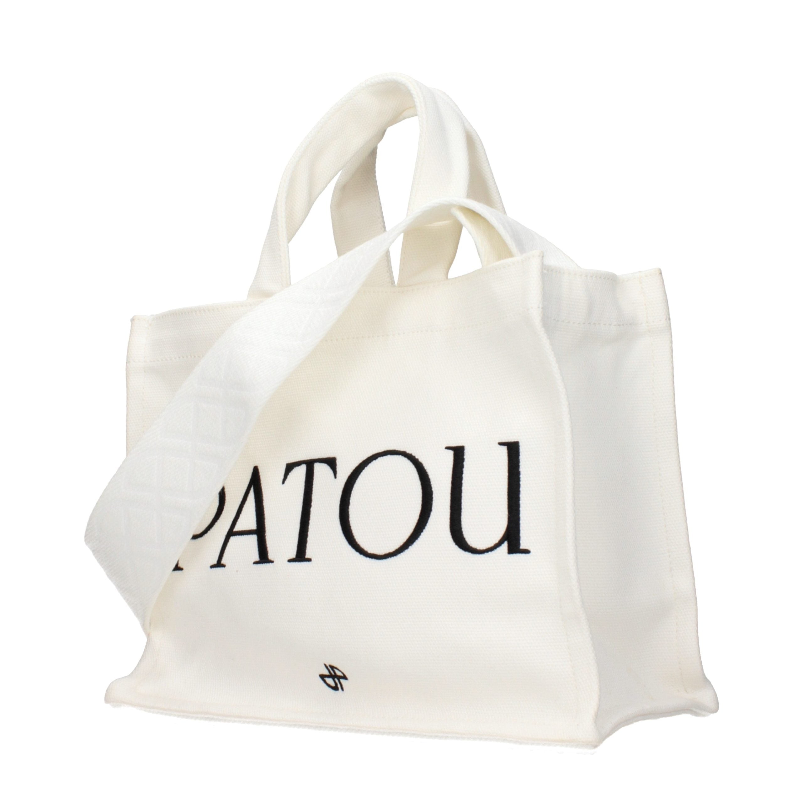 Patou White Fabric Women's Handbag