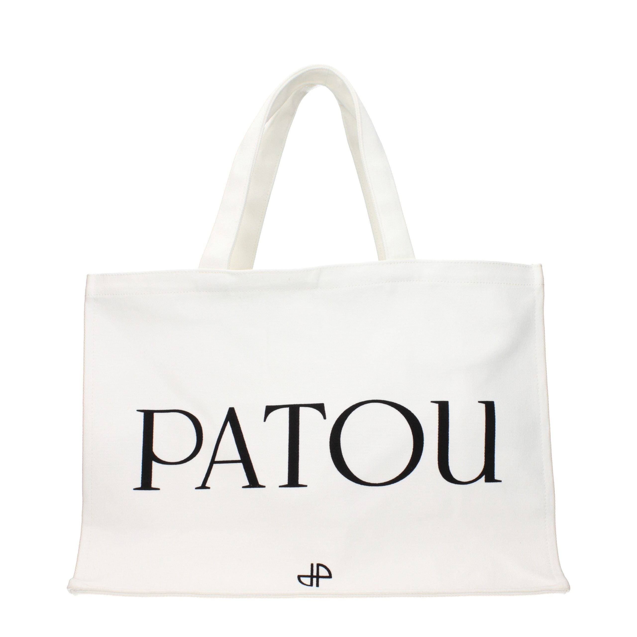 Patou White Fabric Women's Handbag