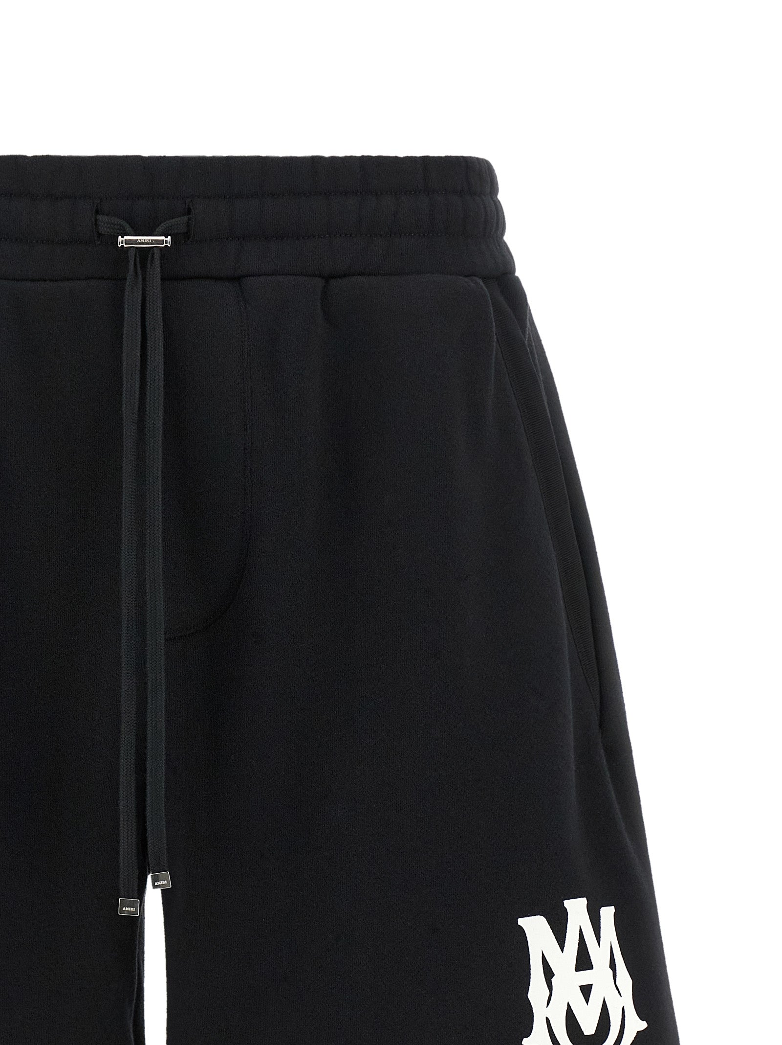 Amiri Black Cotton Bermuda Men's Shorts