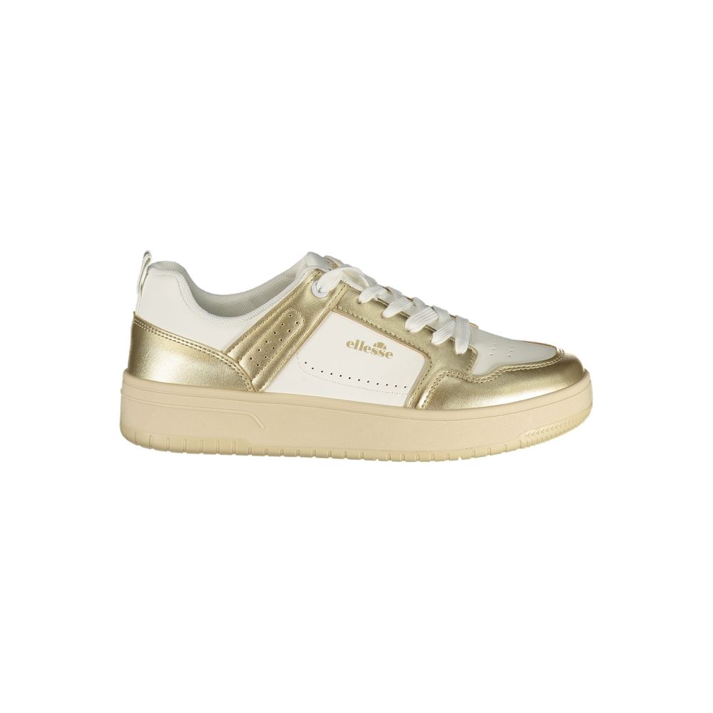Ellesse White Polyurethane Women's Women's Sneakers