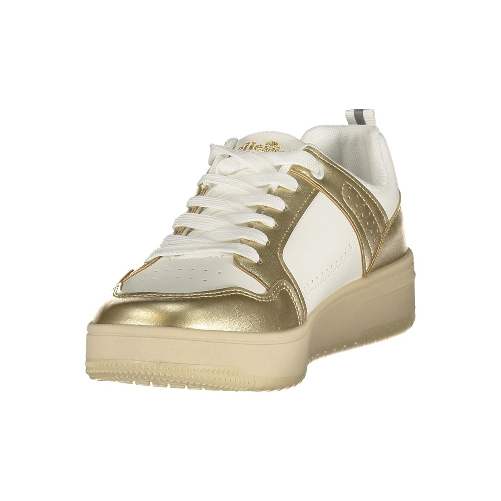 Ellesse White Polyurethane Women's Women's Sneakers