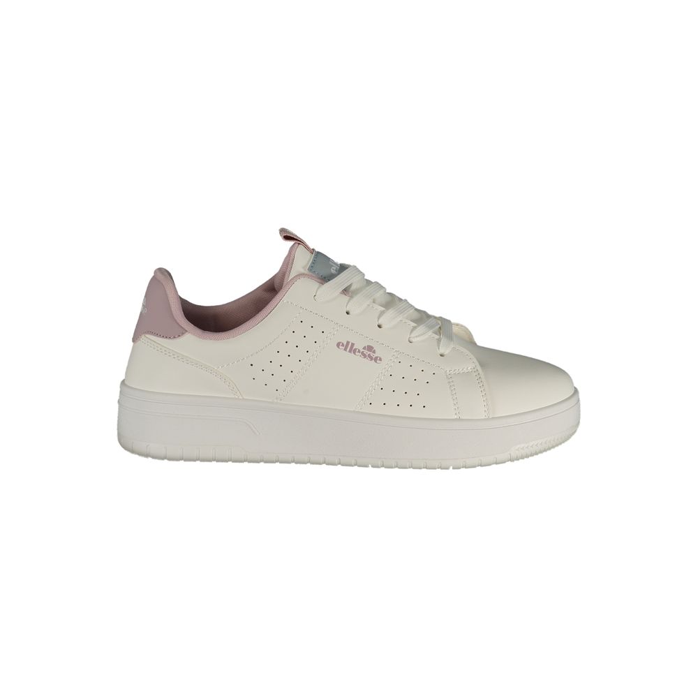 Ellesse White Polyurethane Women's Women's Sneaker