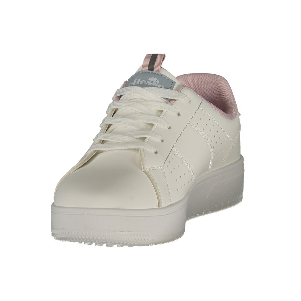Ellesse White Polyurethane Women's Women's Sneaker