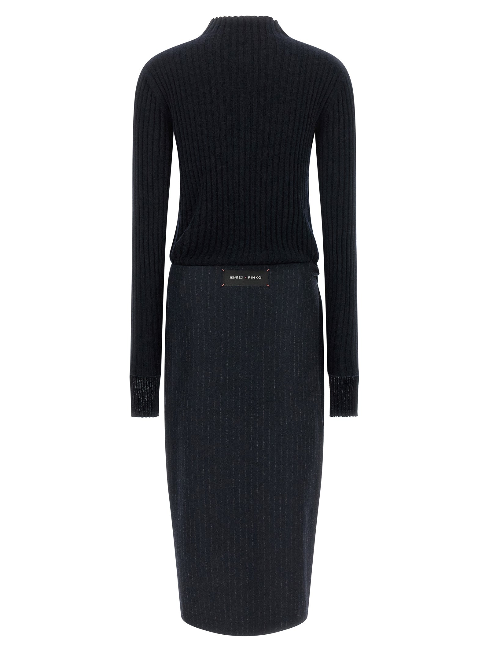 PINKO Blue Polyester Midi Women's Dress