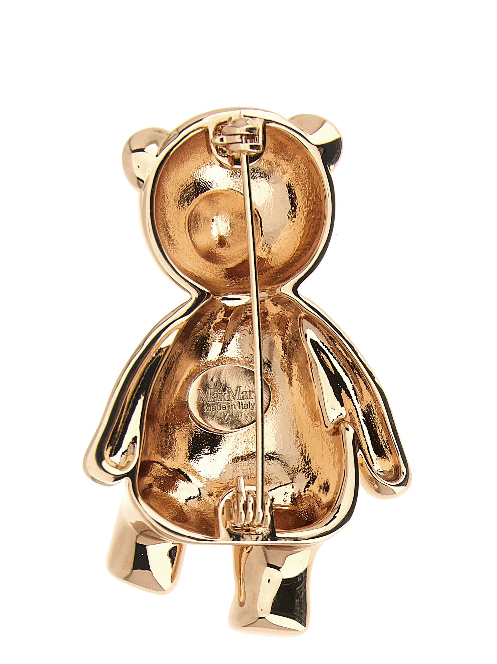 Max Mara Gold Metal Women's Broch