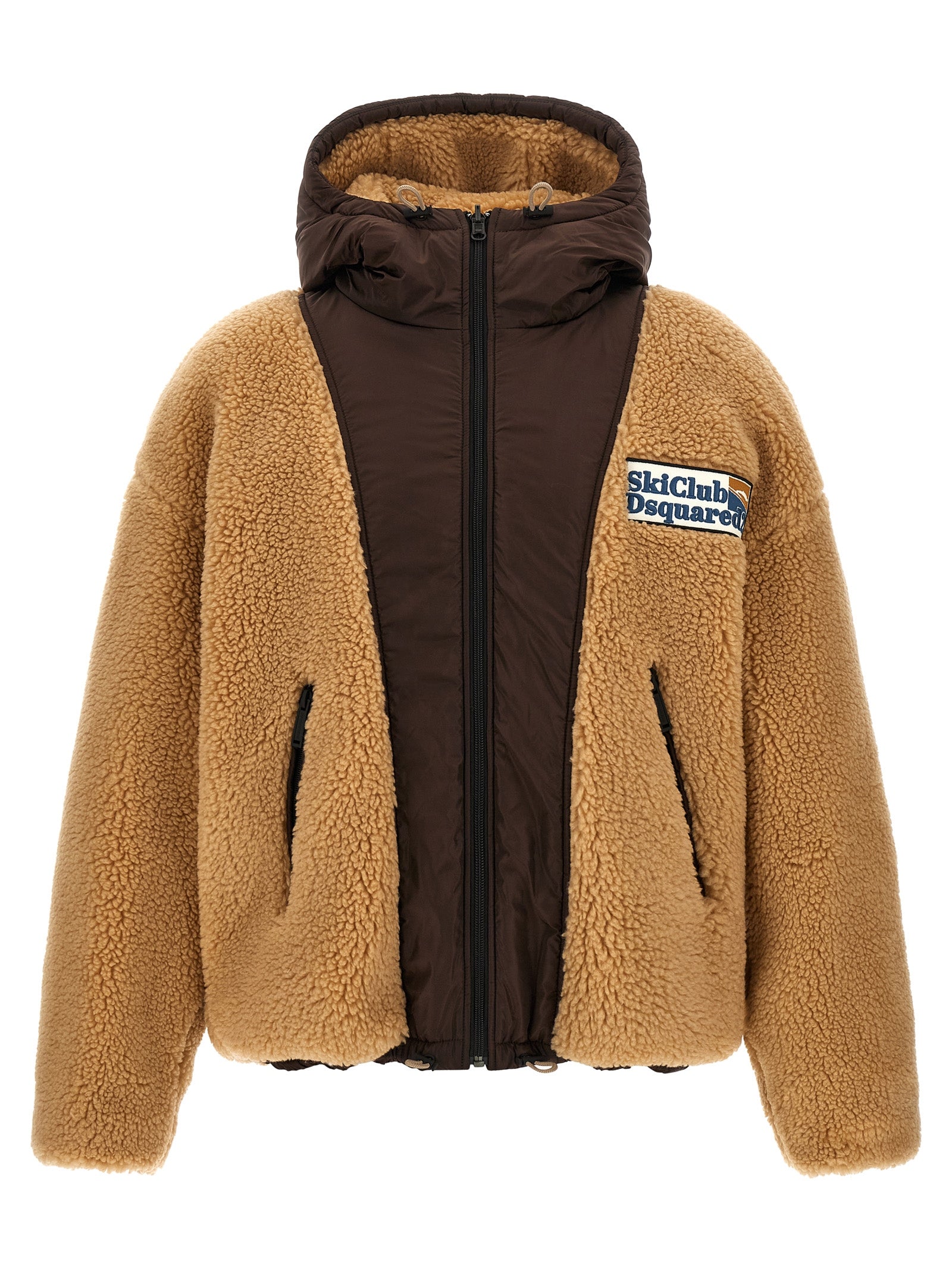 Dsquared² Brown Polyester Men's Bomber
