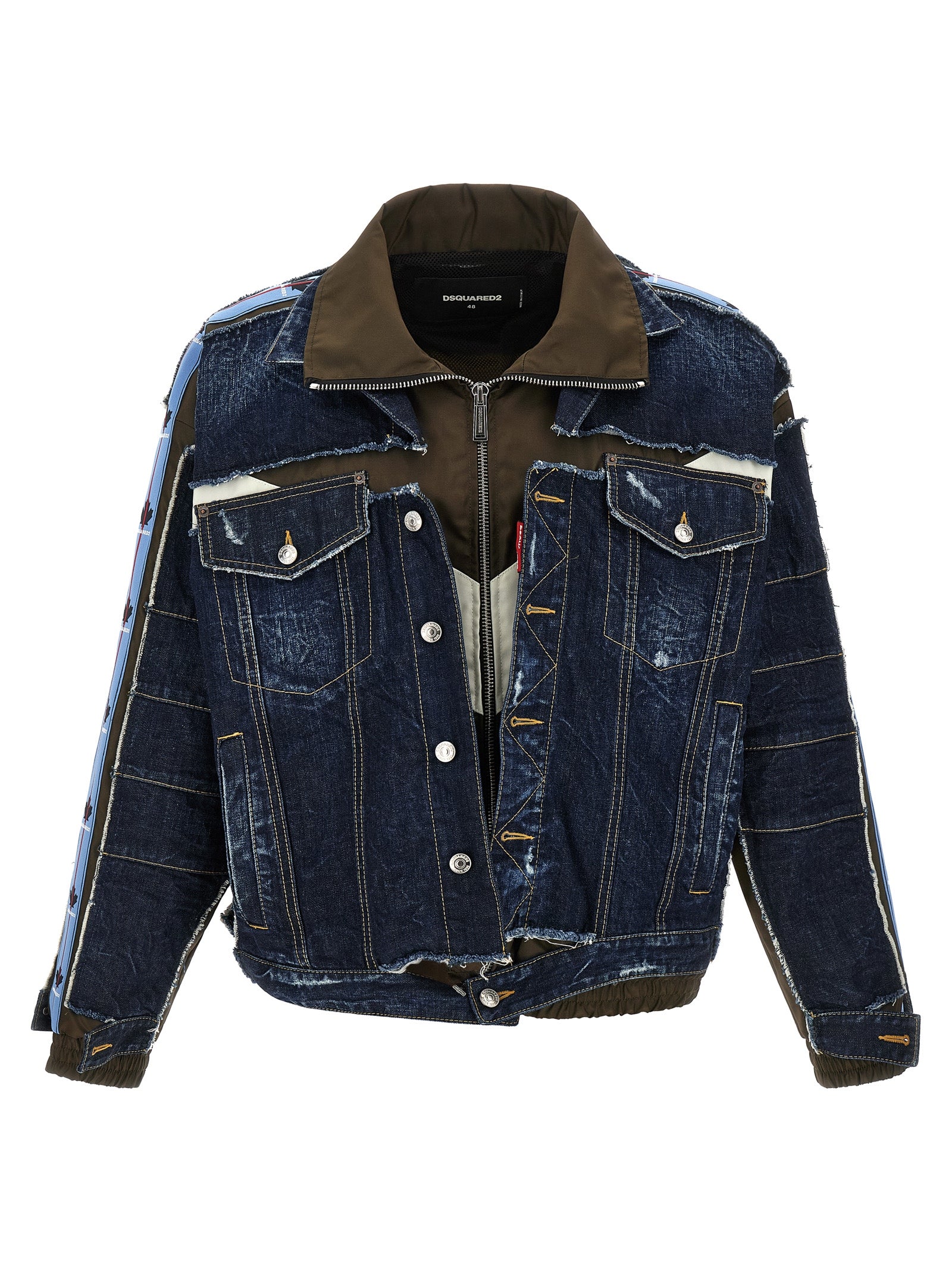 Dsquared² Blue Cotton Denim Men's Jacket