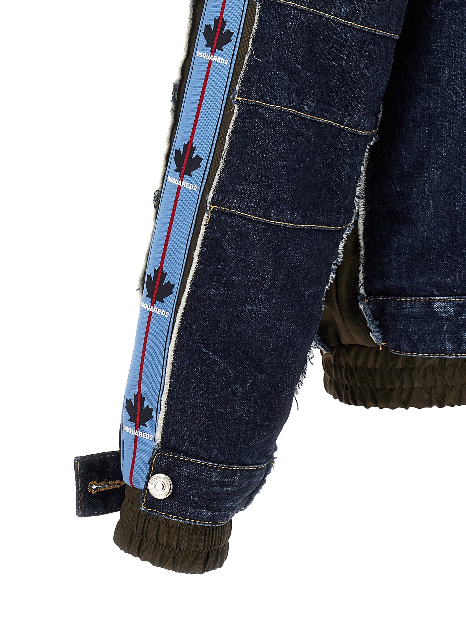 Dsquared² Blue Cotton Denim Men's Jacket