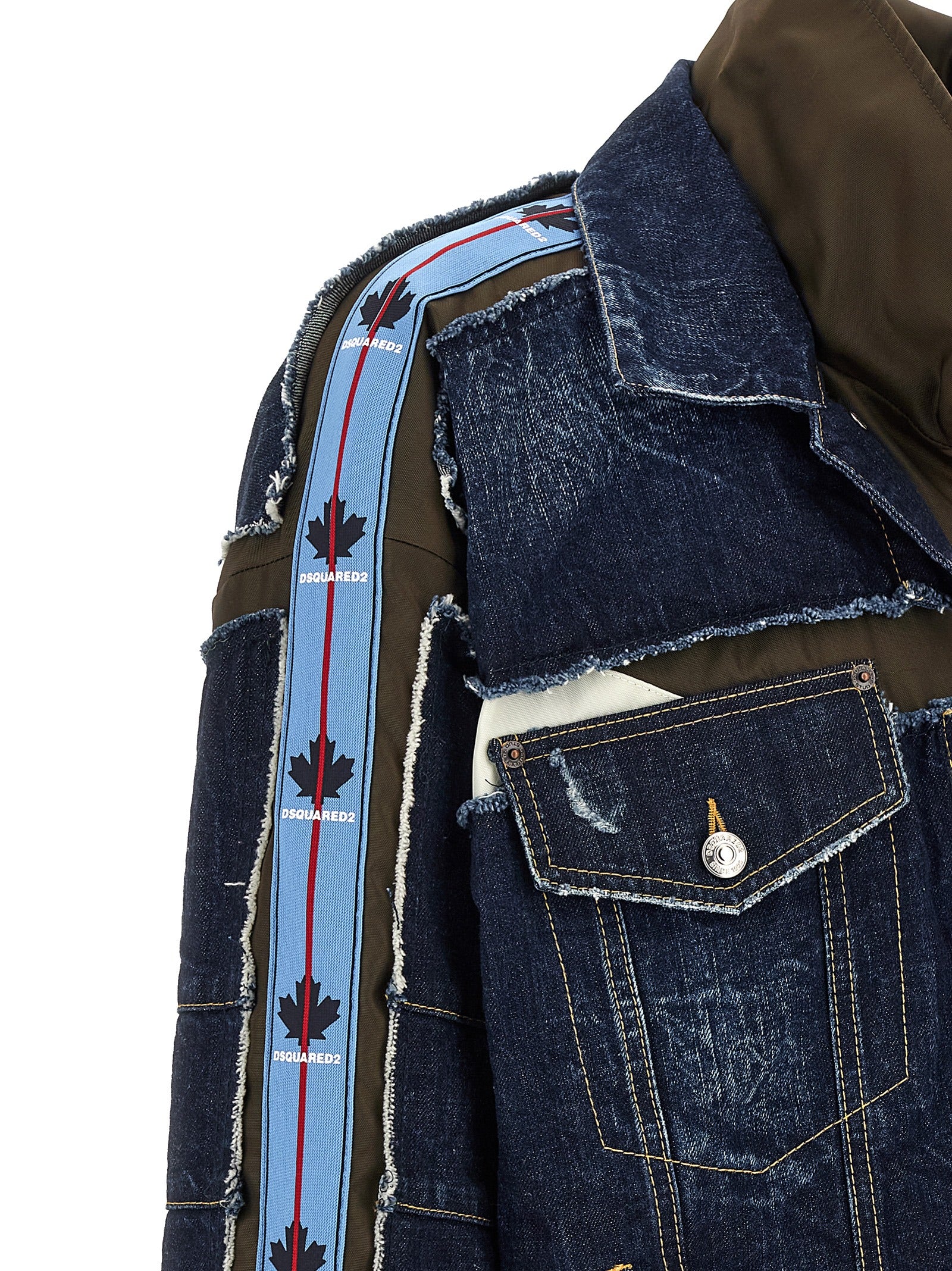 Dsquared² Blue Cotton Denim Men's Jacket
