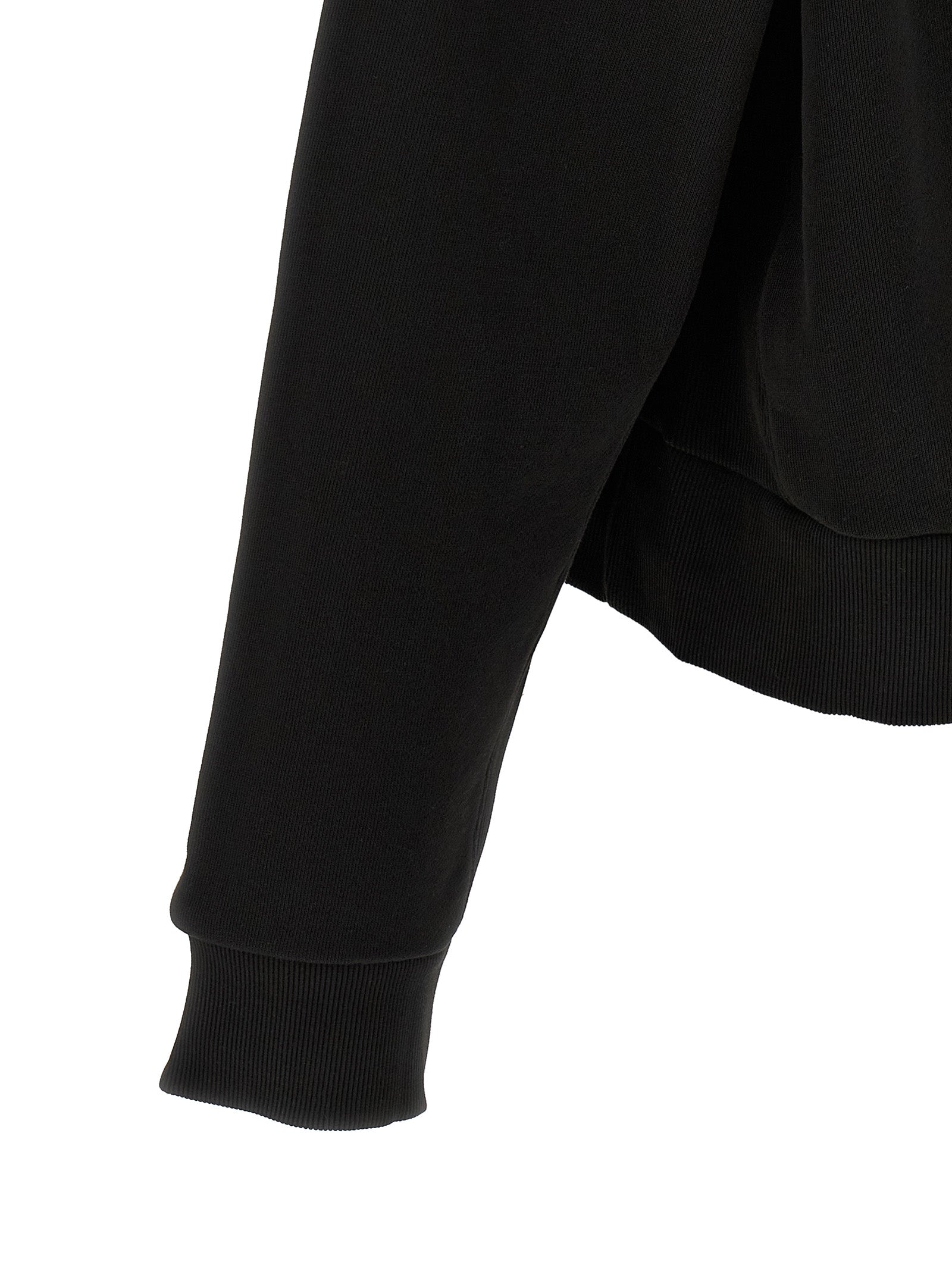 Entire Studios Black Cotton Men's Sweatshirt