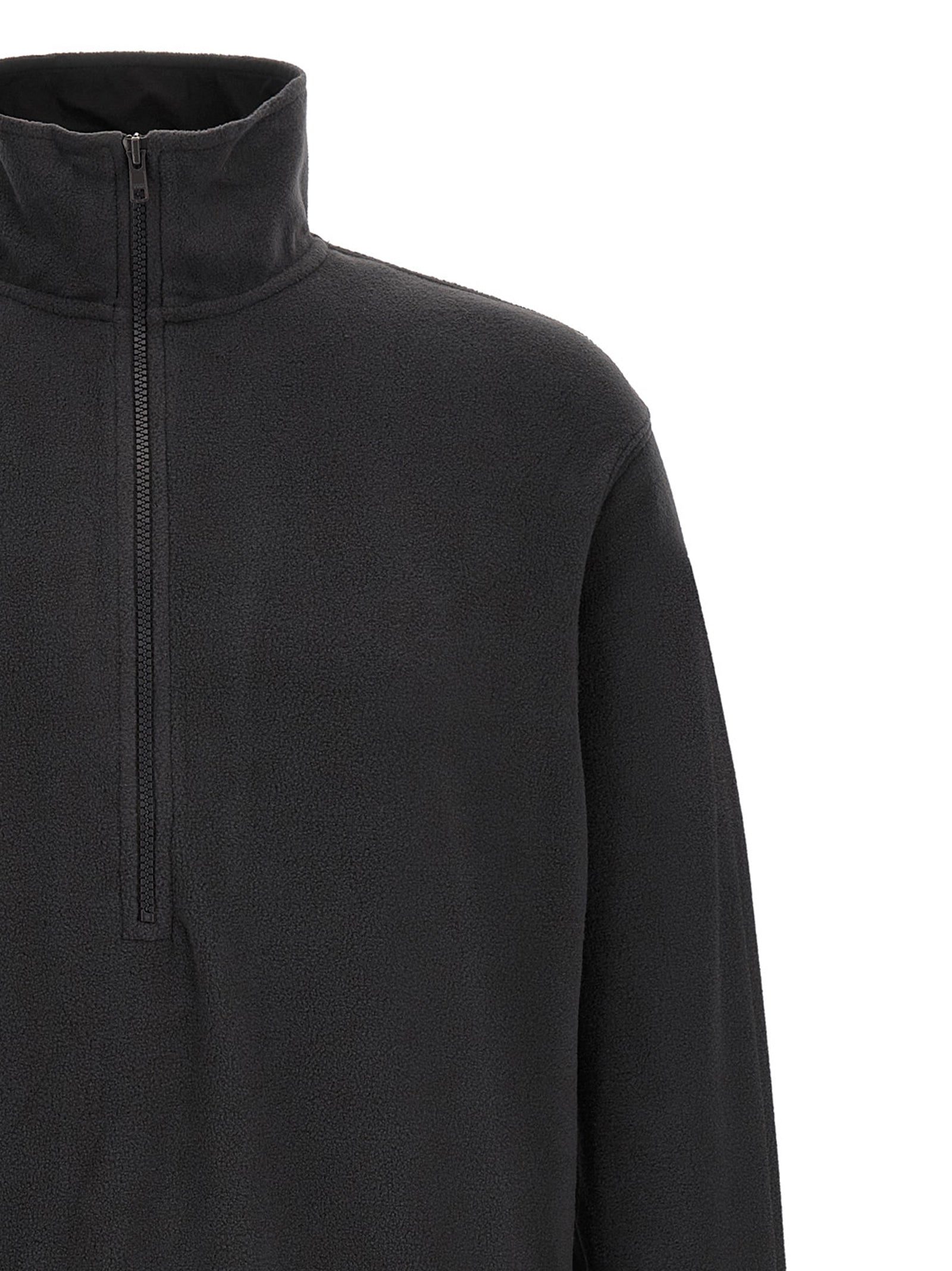Entire Studios Black Polyester Men's Sweatshirt