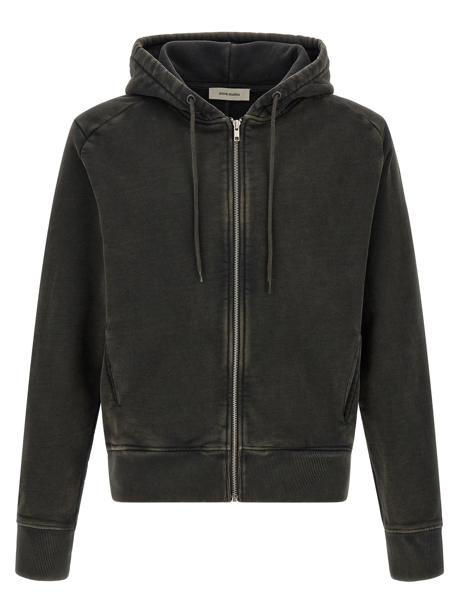 Entire Studios Black Cotton Men's Sweatshirt