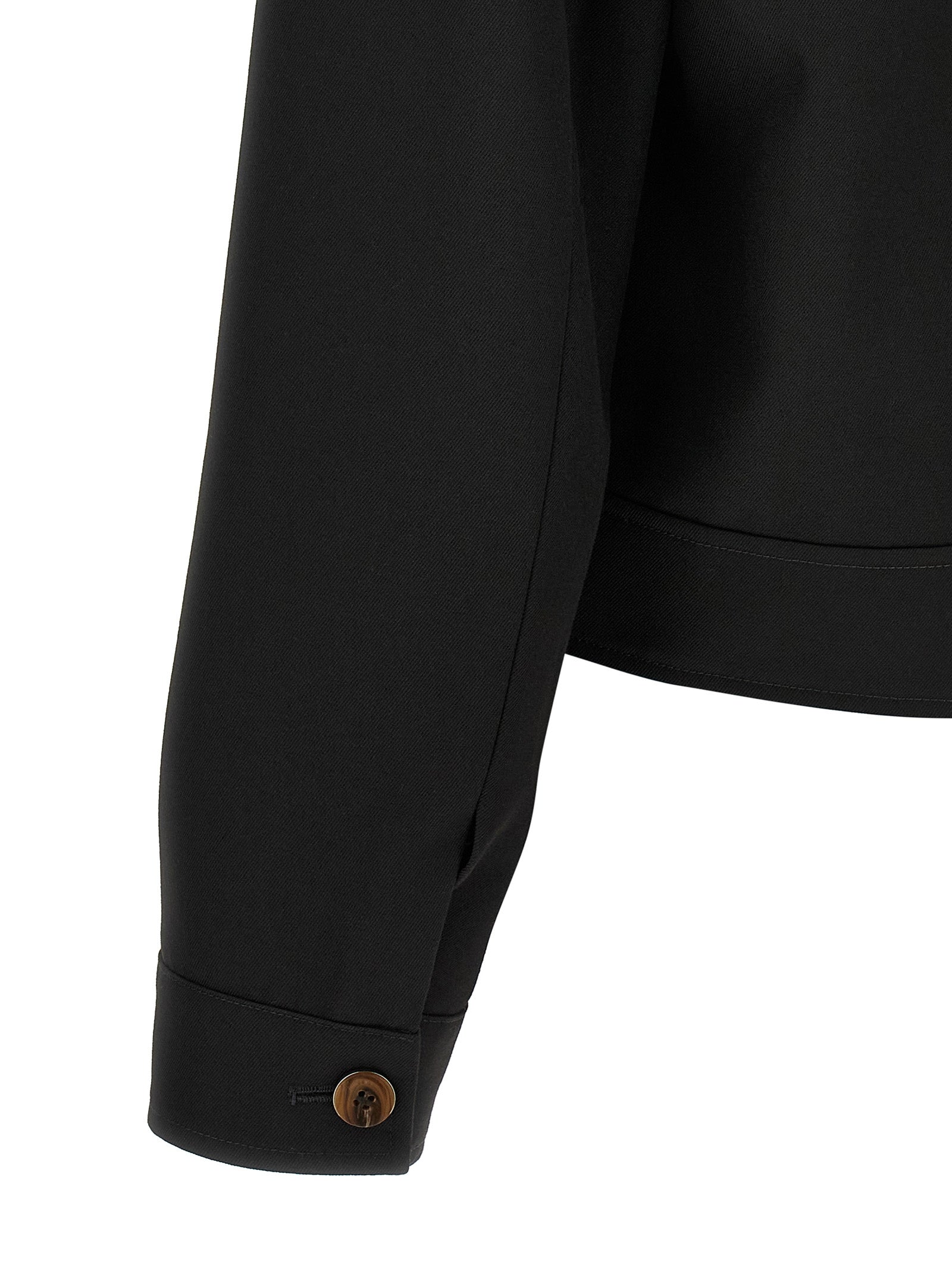 Amiri Black Polyester Full-Length Men's Jacket