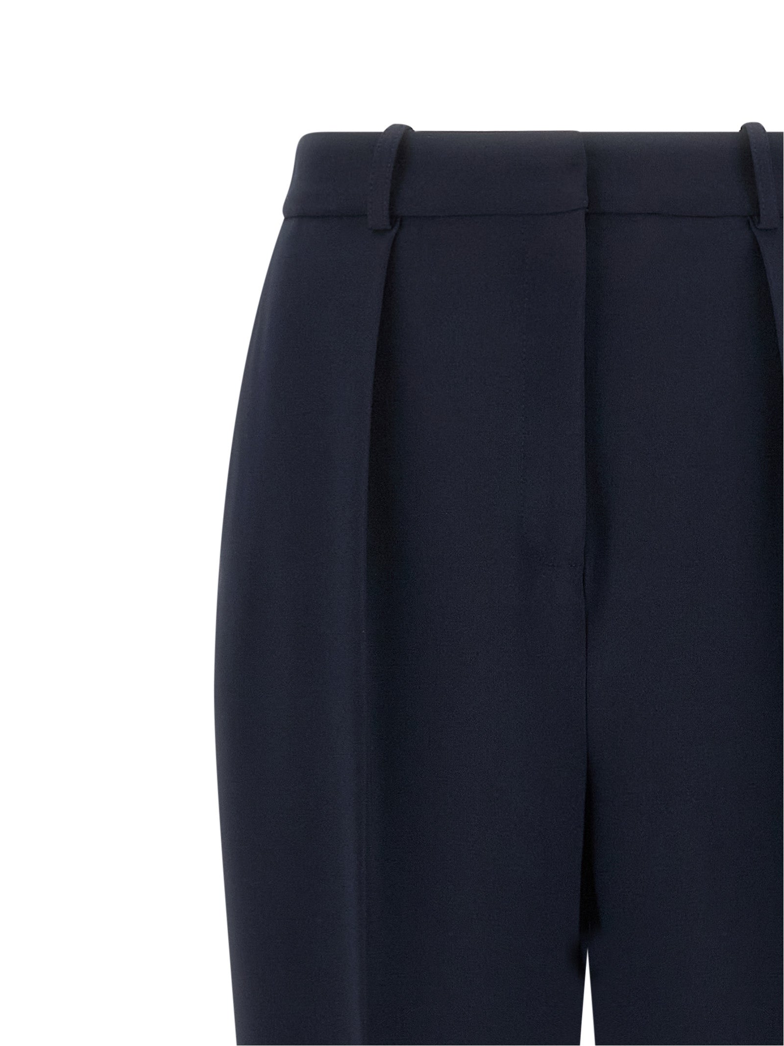 Elisabetta Franchi Blue Polyester Dress Women's Pants
