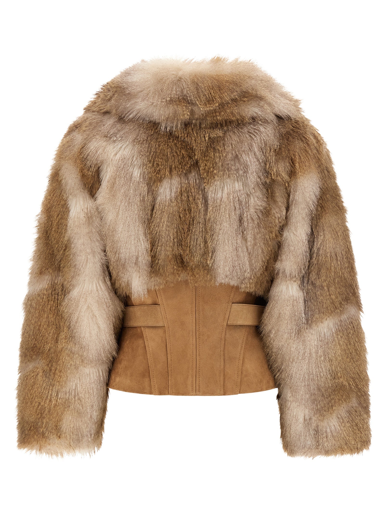 Elisabetta Franchi Brown Polyester Full-Length Women's Jacket