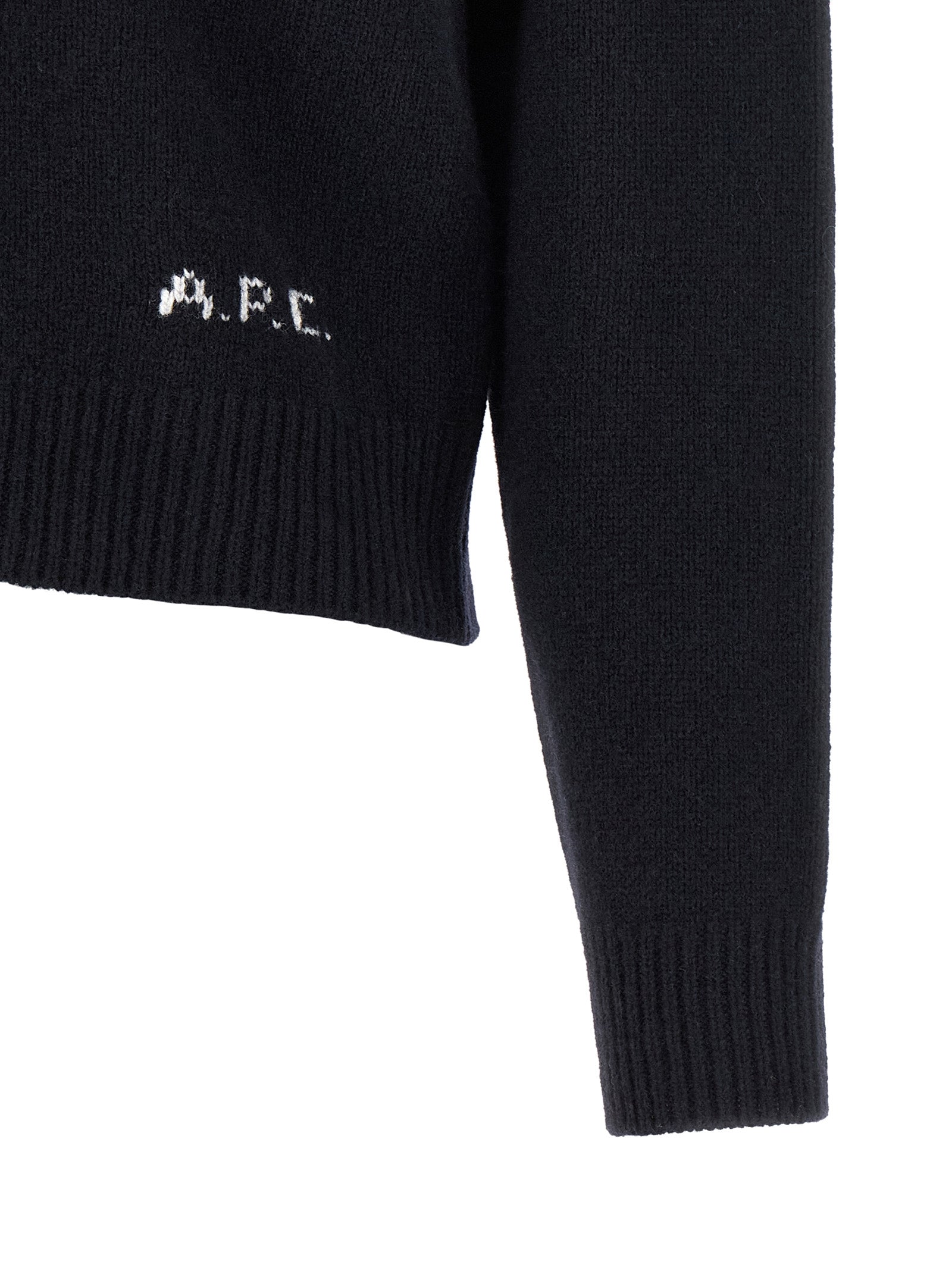 A.P.C. Blue Wool Women's Cardigan