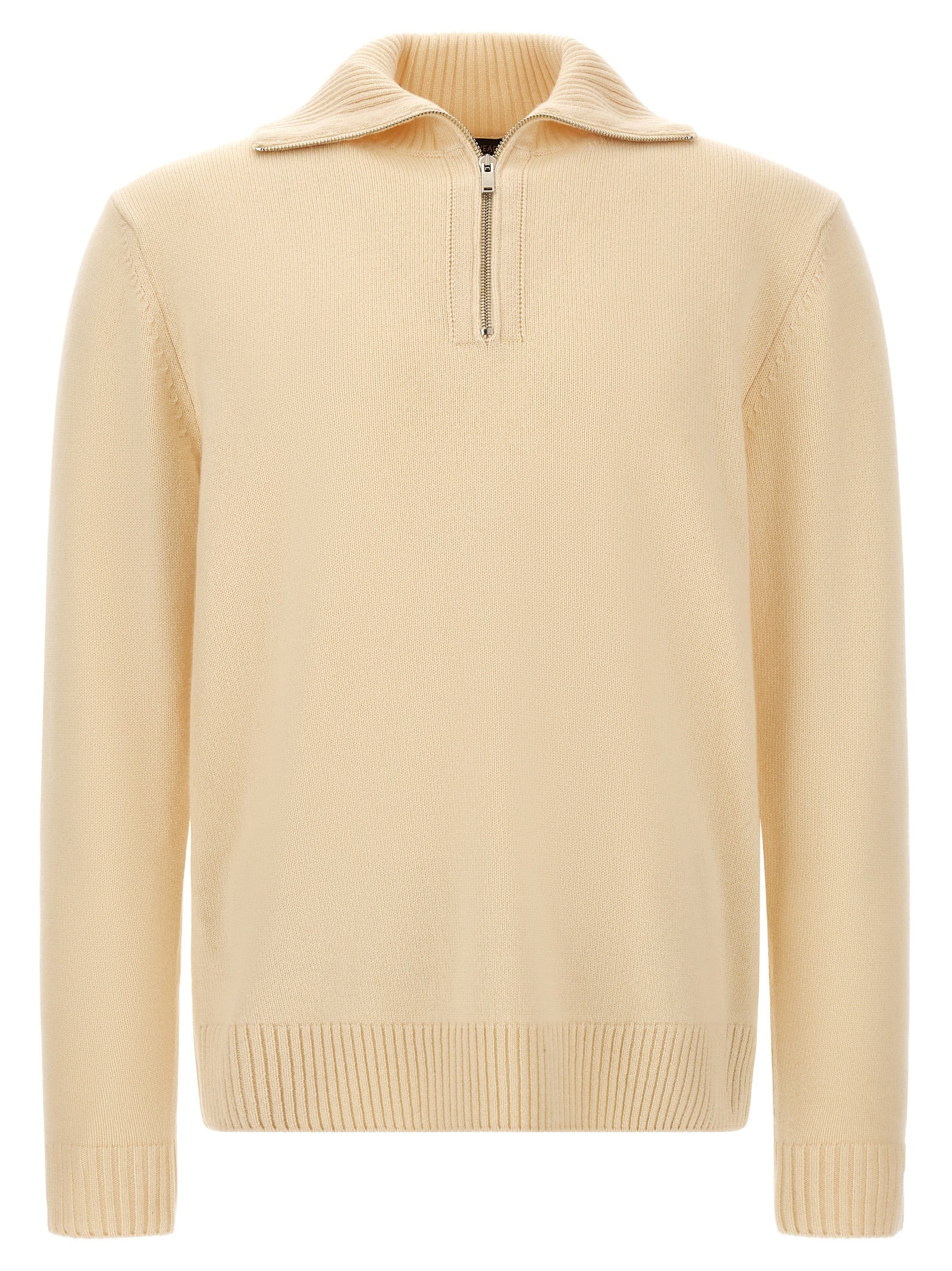 ZANONE White Cashmere Men's Cardigan