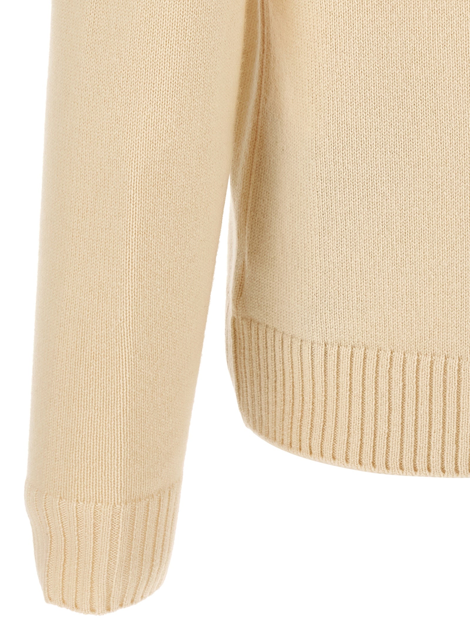 ZANONE White Cashmere Men's Cardigan