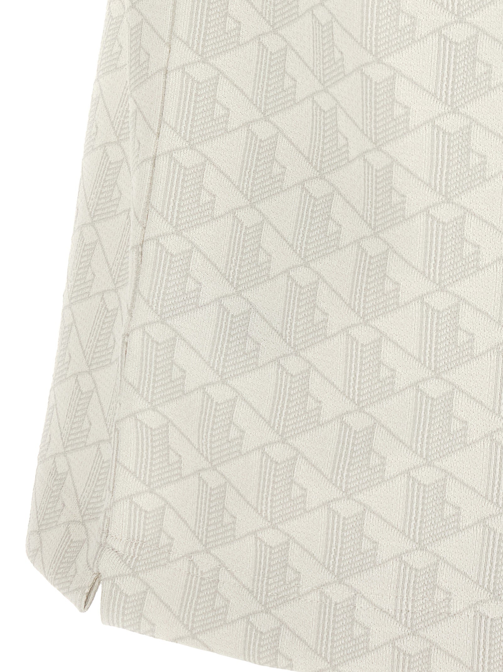 Lacoste White Polyester Polo Men's Shirt