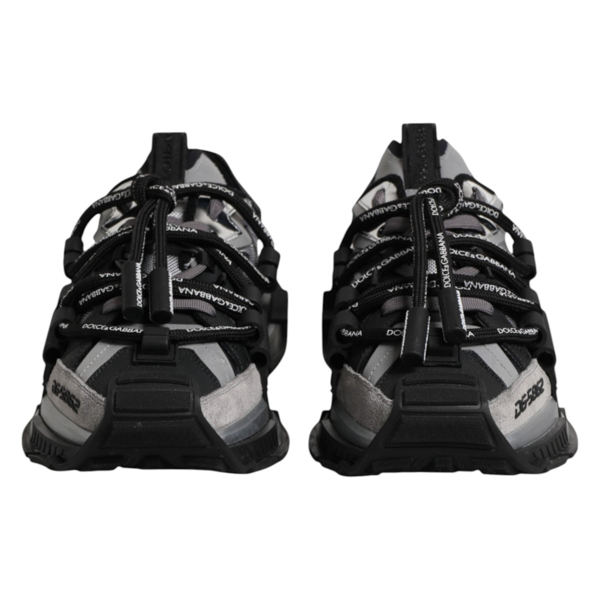 Dolce & Gabbana Multicolor Panelled Space Sneakers Men L-39 R-39.5 Men's Shoes (Pre-Owned)