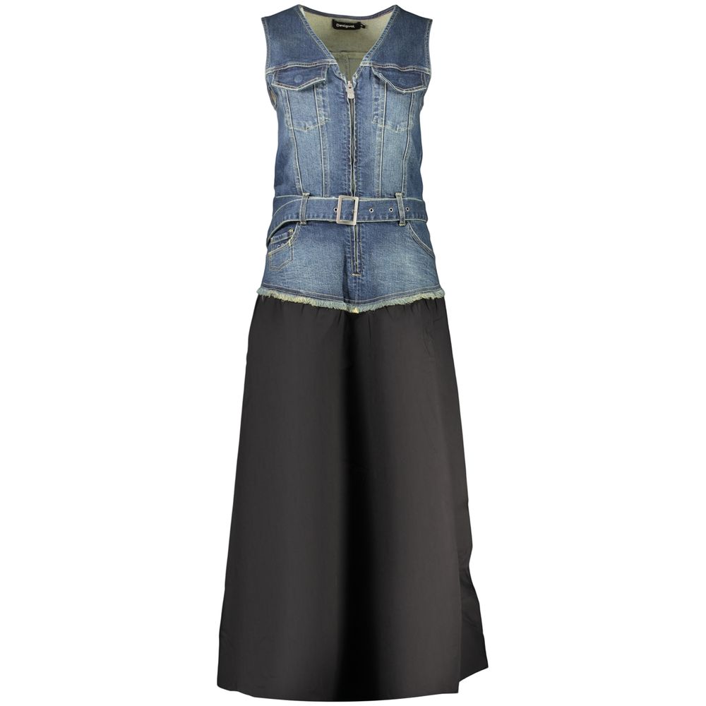 Desigual Black Cotton Women's Women's Dress