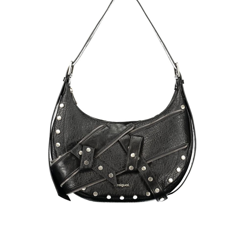 Desigual Nero Poliuretano Donna Women's Bag