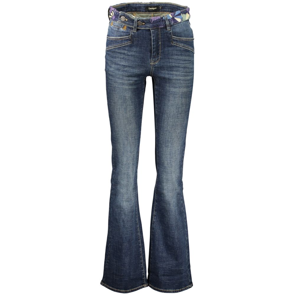 Desigual Blue Cotton Women's Women's Jeans