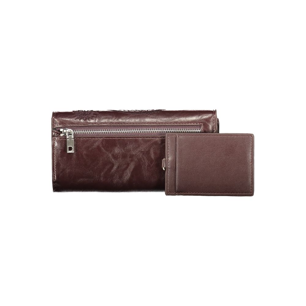 Desigual Brown Polyurethane Women Women's Wallet