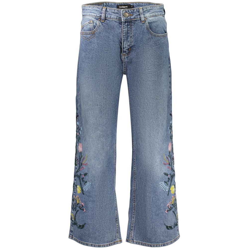Desigual Blue Cotton Women's Women's Jean