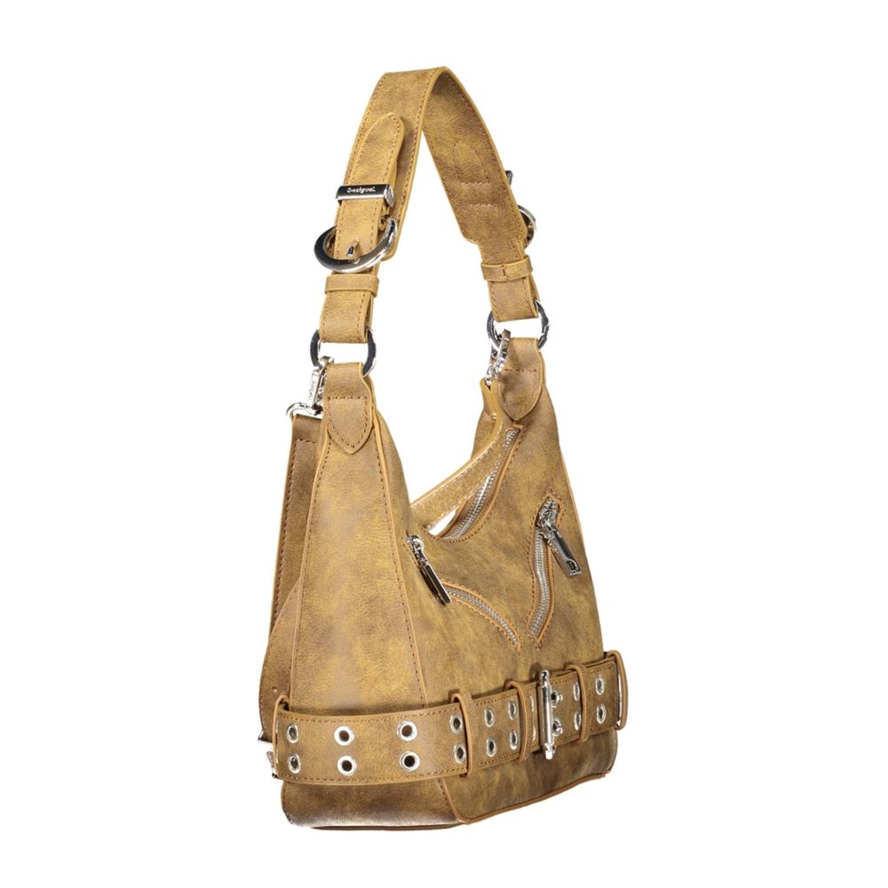 Desigual Brown Polyurethane Women Women's Bag