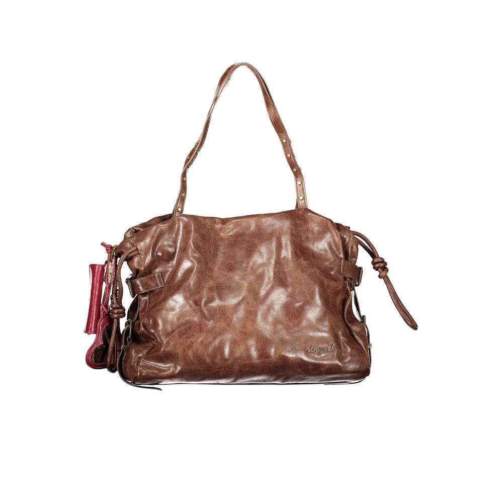 Desigual Brown Polyurethane Women's Women's Bag