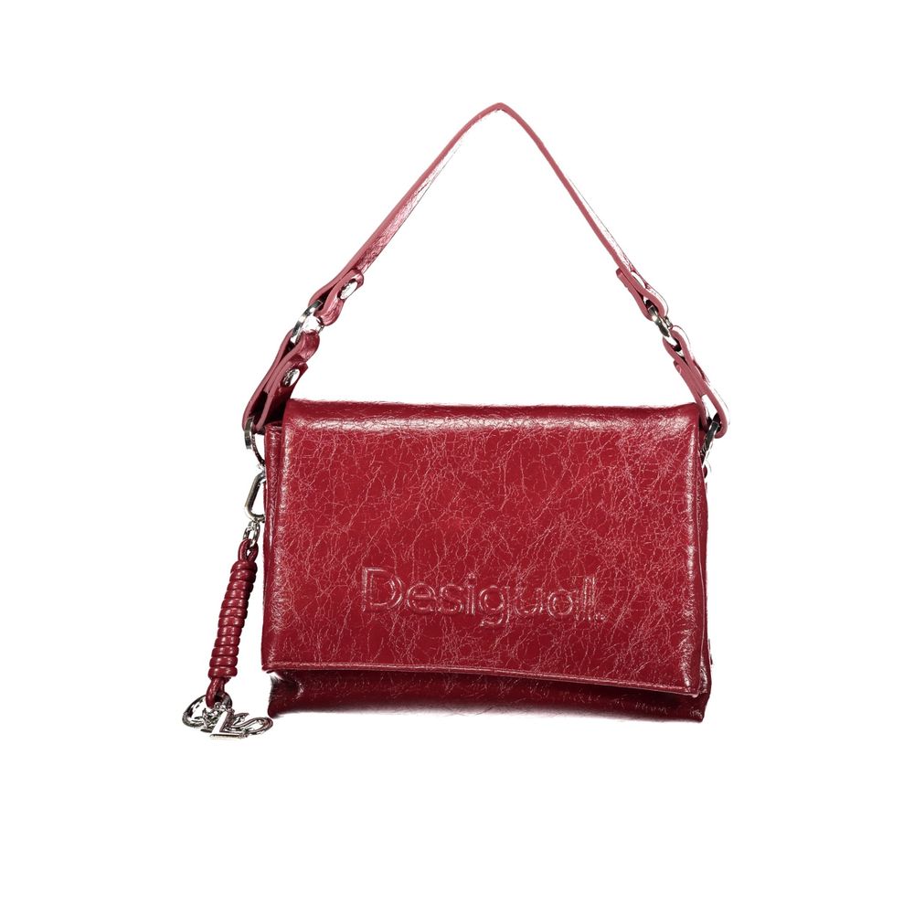 Desigual Red Polyurethane Women's Women's Bag