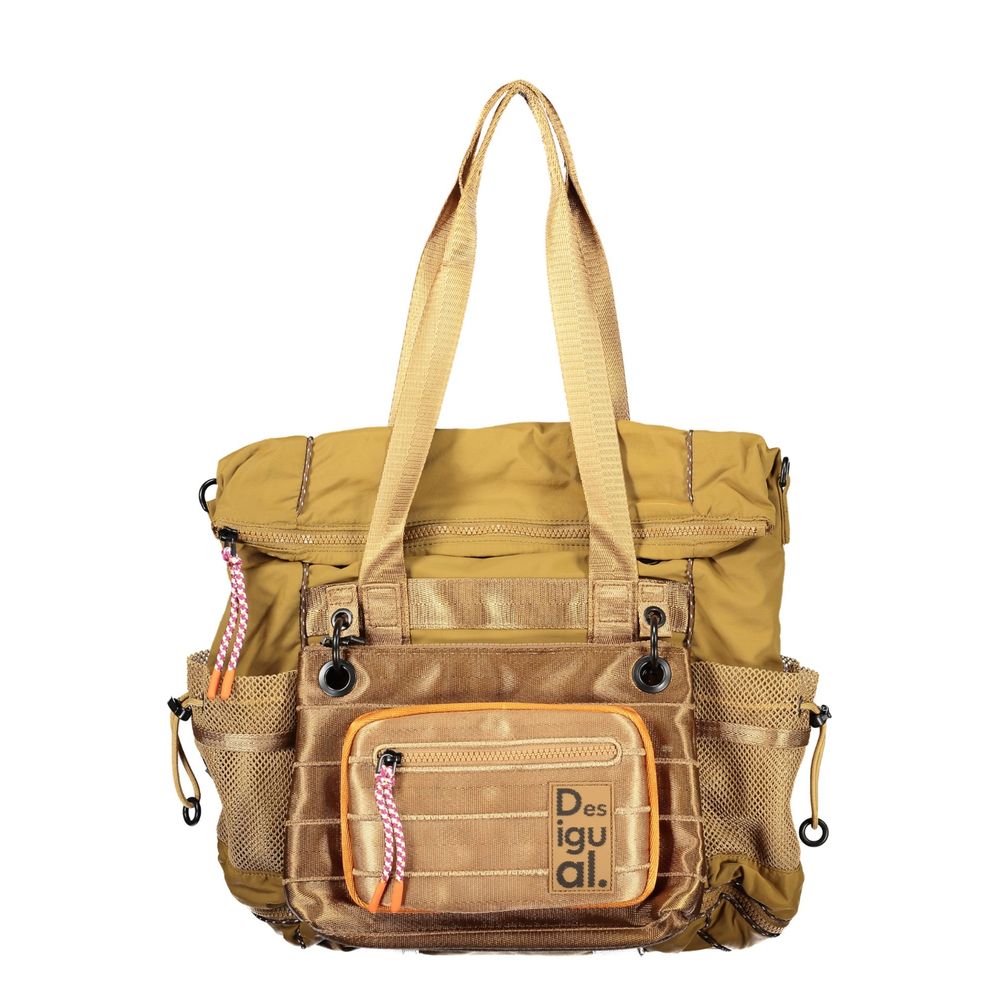 Desigual Beige Polyamide Women's Women's Bag