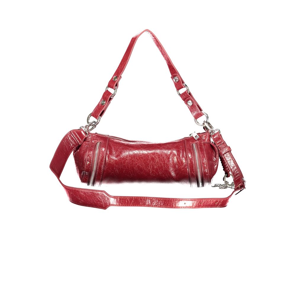 Desigual Rosso Polyurethane Women's Bag with Adjustable Shoulder Women's Strap