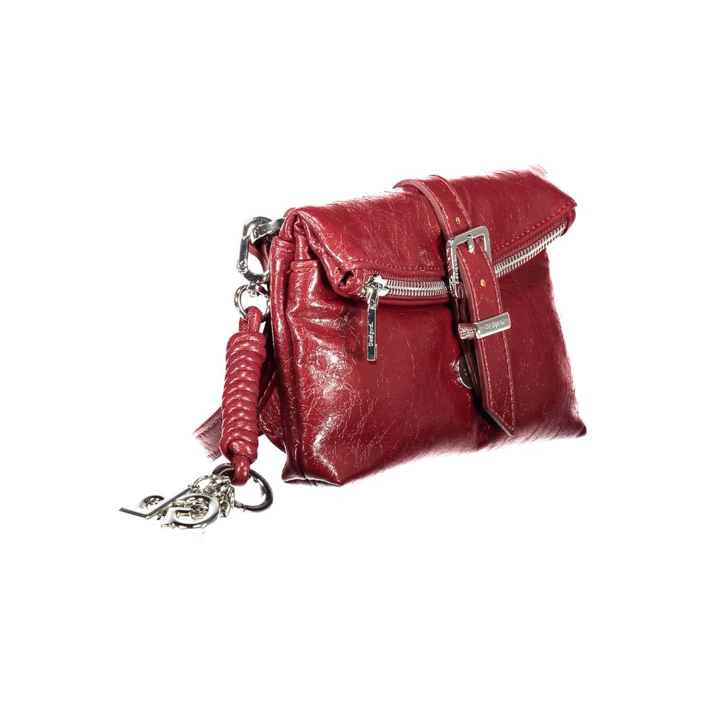 Desigual Red Polyurethane Women's Women's Bag