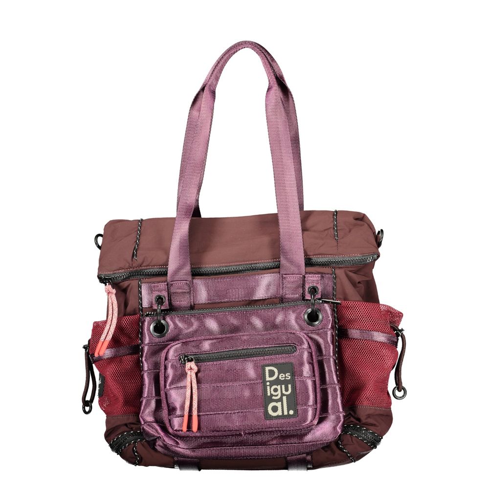 Desigual Brown Polyamide Women's Handbag
