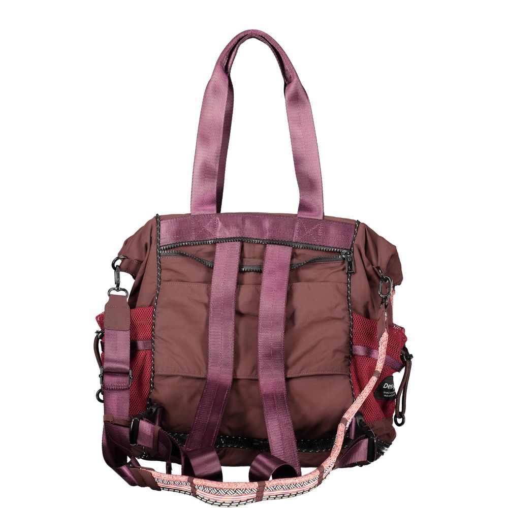 Desigual Brown Polyamide Women's Handbag
