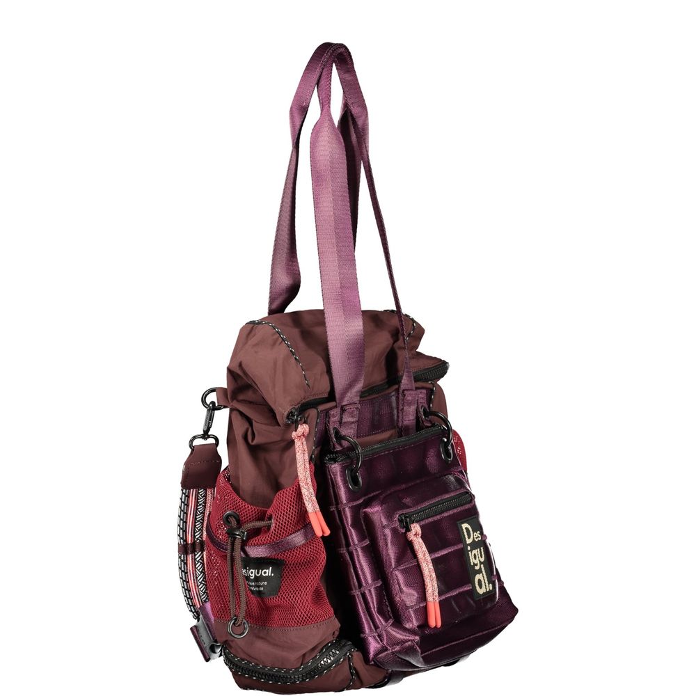 Desigual Brown Polyamide Women's Handbag