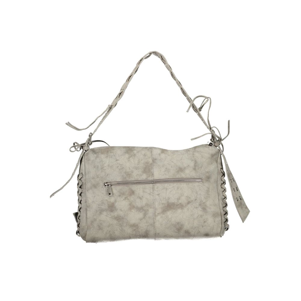 Desigual Gray Polyethylene Women's Handbag